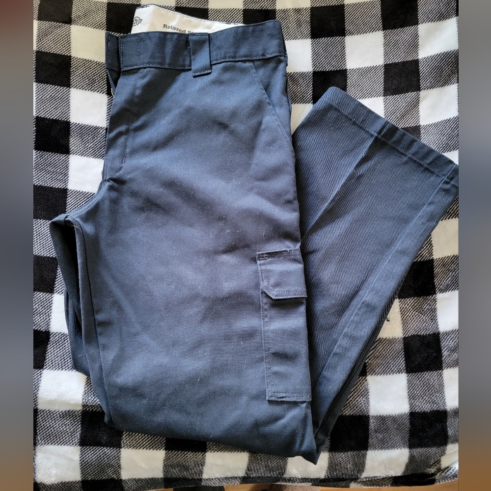 Dickies Relaxed Straight Navy Cargo Pants